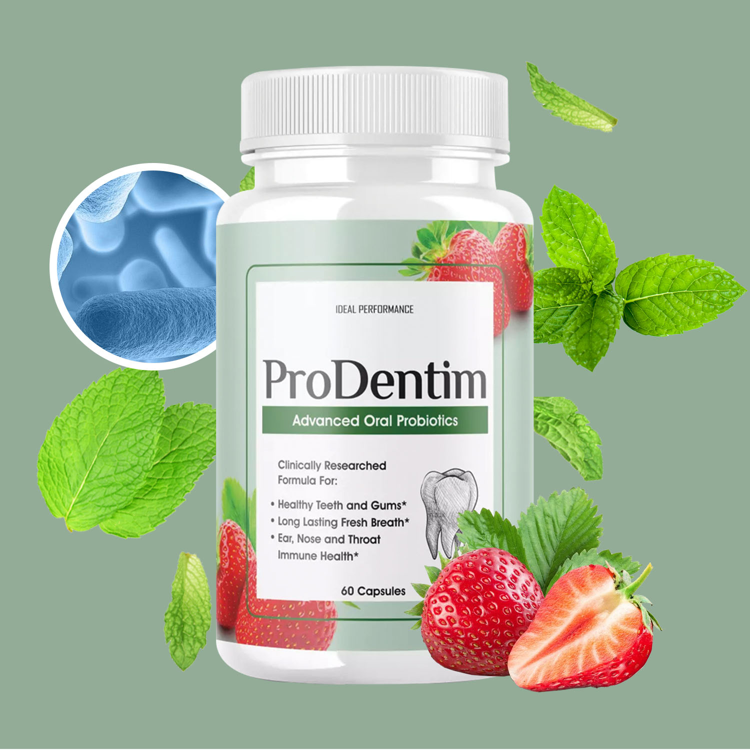 Digestive Enzyme Blend - Probiotici orali avanzati: rinfresca l'alito, schiarire