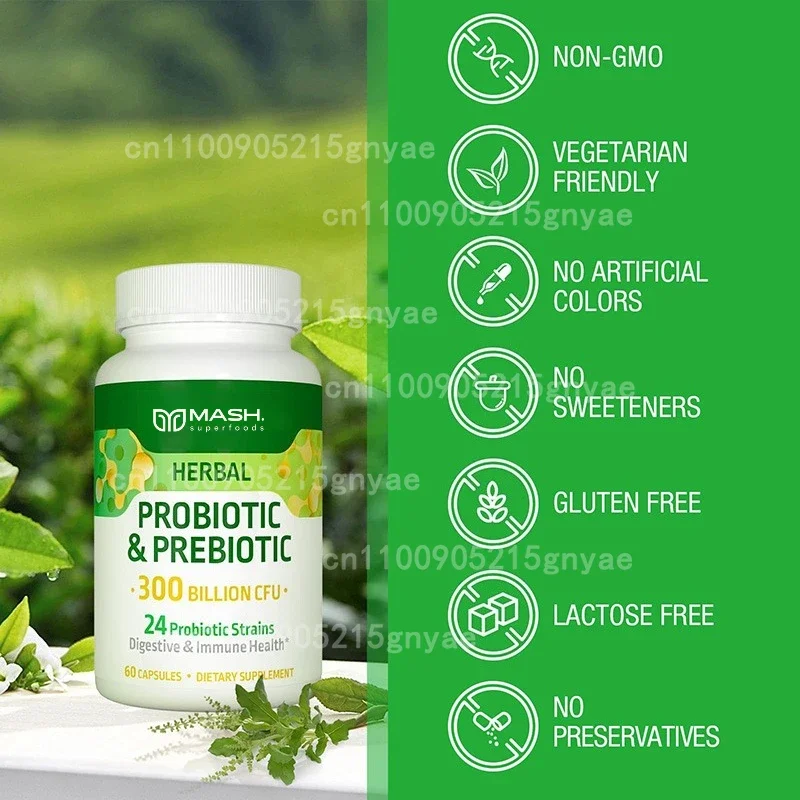 Digestive Enzyme Blend - Probiotici femminili 100 miliardi di CFU