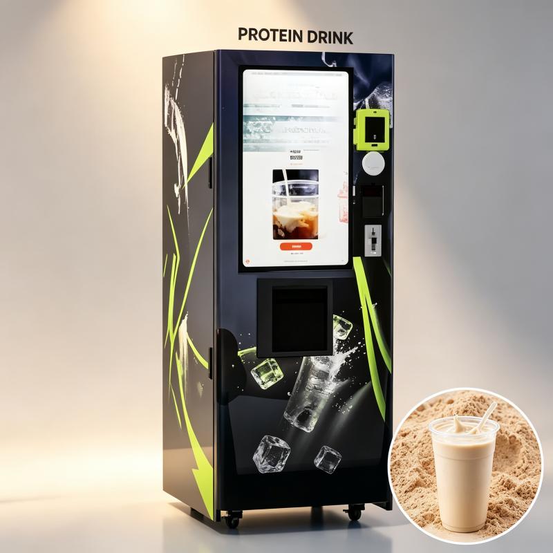 Nutrition Fitness Center - Distributore Automatico di Frullati Proteici Commerciale,