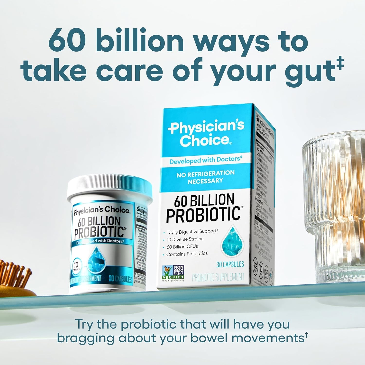 Probiotici 60 Miliardi di CFU  - Digestive Enzyme Blend recensione e prezzo