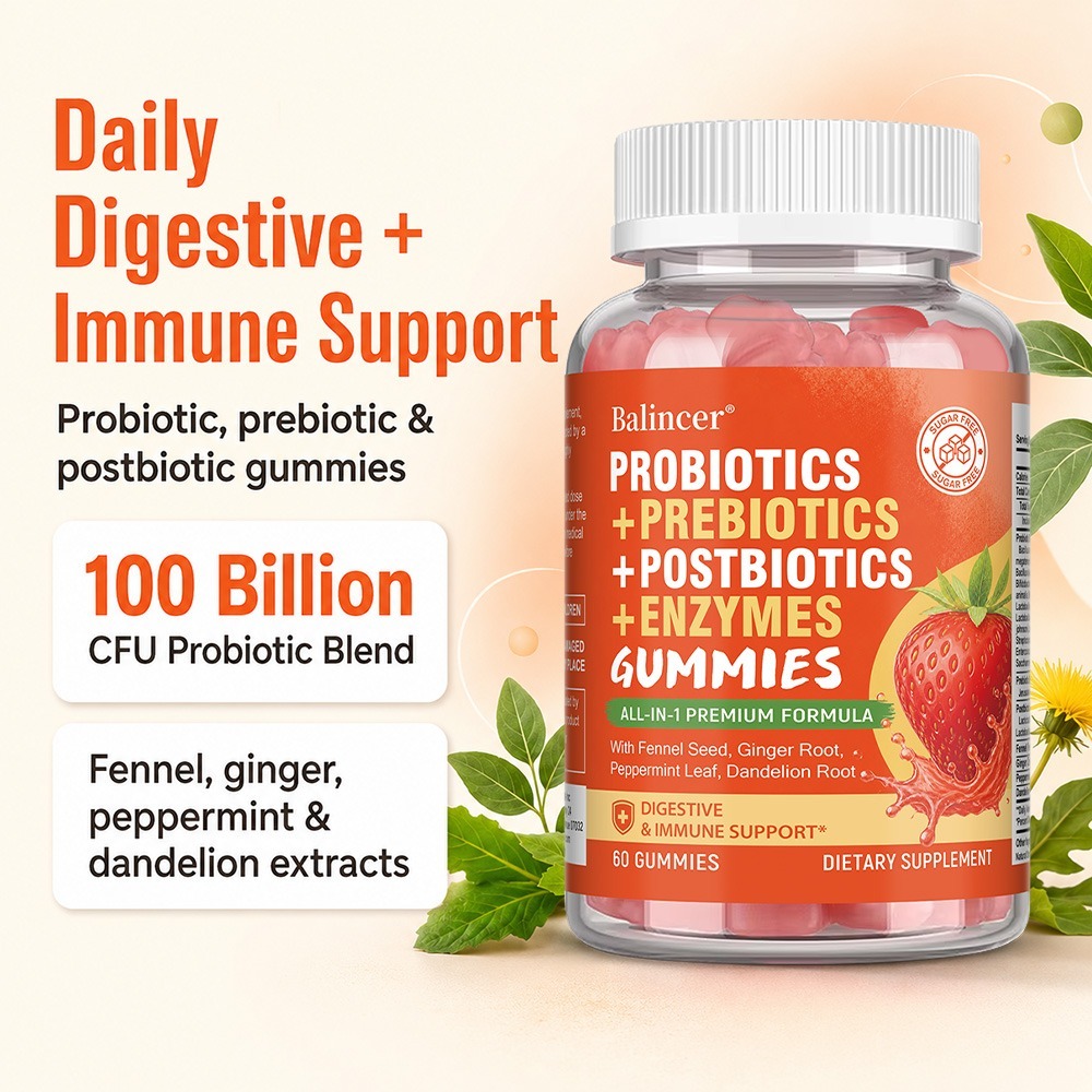 Gomme Probiotiche, Prebiotici  - Digestive Enzyme Blend recensione e prezzo