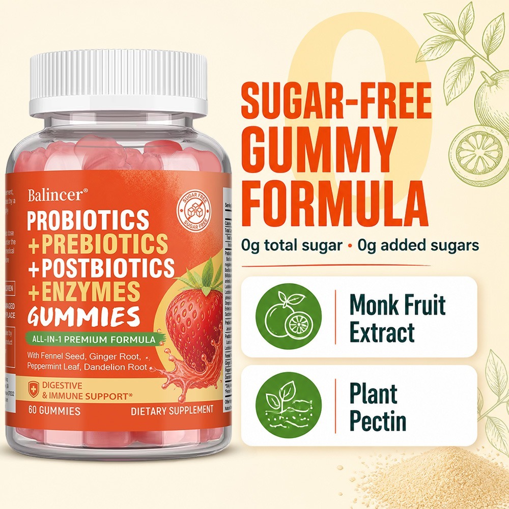 Gomme Probiotiche - Contiene P - Digestive Enzyme Blend recensione e prezzo